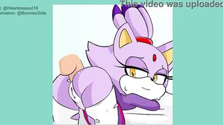 Blaze the Cat - Anal Sex POV [Sonic Porn]