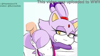Blaze the Cat - Anal Sex POV [Sonic Porn]