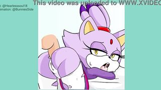 Blaze the Cat - Anal Sex POV [Sonic Porn]