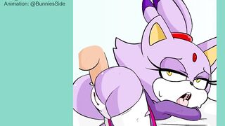 Blaze the Cat - Anal Sex POV [Sonic Porn]