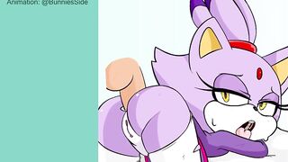 Blaze the Cat - Anal Sex POV [Sonic Porn]