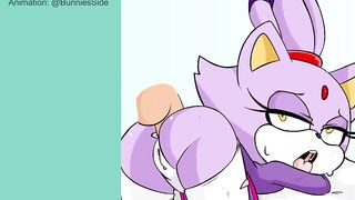 Blaze the Cat - Anal Sex POV [Sonic Porn]