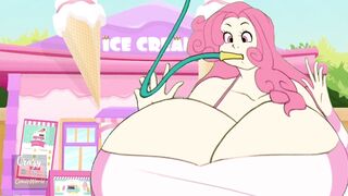 Ice cream accidental breast inflation, weight gain