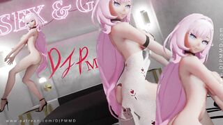 Honkai Impact busty Elysia Pop 1702