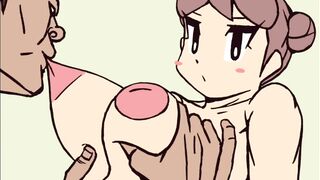 Rough anal animation fuck