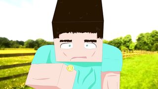 Sex with ARMLESS and LEGLESS beauty in Minecraft. 2D Animation Hentai - anime (cartoon)