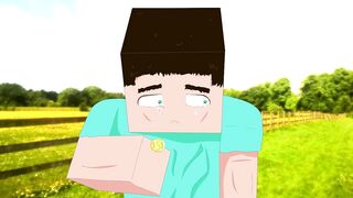 Sex with ARMLESS and LEGLESS beauty in Minecraft. 2D Animation Hentai - anime (cartoon)
