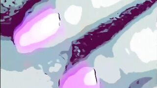 Cartoon babe closeup pretty pussy penetration ????????????