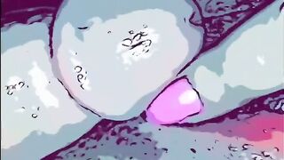 Cartoon babe closeup pretty pussy penetration ????????????