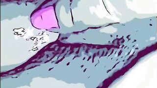 Cartoon babe closeup pretty pussy penetration ????????????