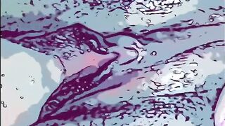 Cartoon babe closeup pretty pussy penetration ????????????