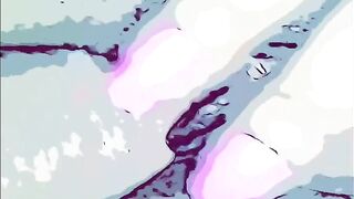 Cartoon babe closeup pretty pussy penetration ????????????