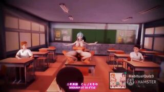 MMD sex dance during outdoor party 3d hentai
