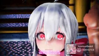 MMD sex dance during outdoor party 3d hentai