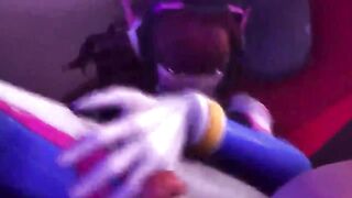 Overwatch the most Tender Overwatch Woman in the Video Game Fucked by the Anus