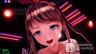 MMD R18 Kizuna AI & Mirai Akari Destination Calabria 3D HENTAI She love fucking
