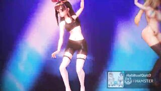 MMD r18 Kizuna AI & Mirai Akari What It Feels Like for a Girl milf love anal 3d hentai
