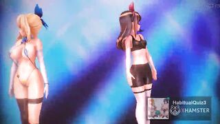 MMD r18 Kizuna AI & Mirai Akari What It Feels Like for a Girl milf love anal 3d hentai