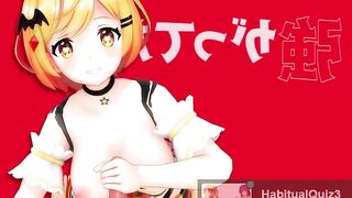 MMD r18 Vampire Vtuber 3d hentai she suck cum not red fluid 3d hentai