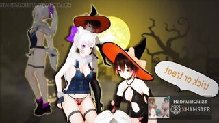 mmd r18 Happy halloween sex dance on party 3d hentai