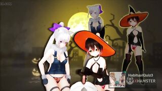 mmd r18 Happy halloween sex dance on party 3d hentai