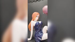 井上 織姫 figure bukkake