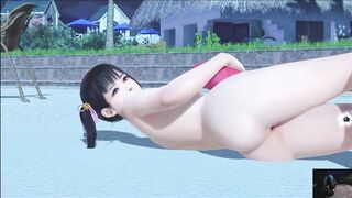 Dead or Alive Xtreme Venus Vacation Koharu Valentine's Day Heart Cushion Pose Nude Mod Fanservice Ap