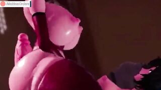 Futanari Anal Huge Cumshots 3D Hentai | MakimaOrders