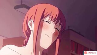 4K Chainsaw Man Denji Finally Gets His Treat From Makima | MsPower