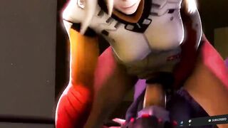 Overwatch and me Fucking Transsexuals FUTANARI Sexy