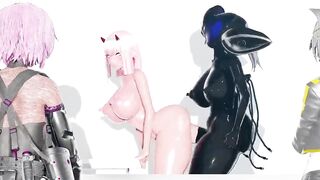 Futanari Pharah Super Giant Penis