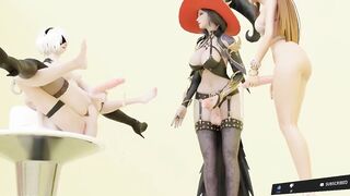 Futanari Overwatch Stunning Scene
