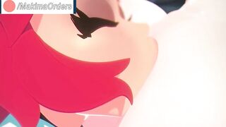 Futanari Ass Licking & Rough Sex. Animation | MakimaOrders
