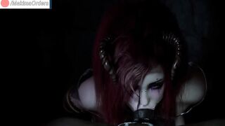 Scarlett succubus Deepthroat | MakimaOrders