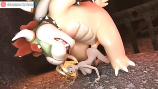 Bowser Fucks Peach like a life Onahole | MakimaOrders