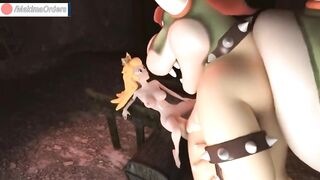 Bowser Fucks Peach like a life Onahole | MakimaOrders
