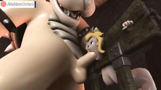 Bowser Fucks Peach like a life Onahole | MakimaOrders