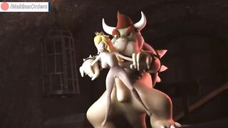 Bowser Fucks Peach like a life Onahole | MakimaOrders