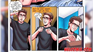 A huge penis! A terrifying secret - Nerd Stallion