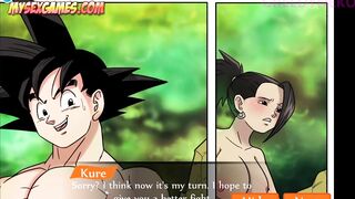 Goku Fucks Caulifla and Kale (Parody)