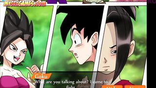 Goku Fucks Caulifla and Kale (Parody)