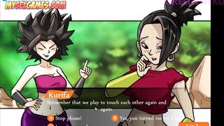 Goku Fucks Caulifla and Kale (Parody)