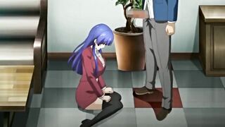 Hentai отсос милой няши