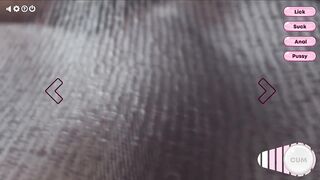 3D Creampie Animation - Shemale Cougar fucks Slave-Girl, MF Boundage
