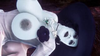 Alcina Dimitrescu spooning on top | Resident Evil Village