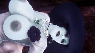 Alcina Dimitrescu spooning on top | Resident Evil Village