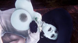 Alcina Dimitrescu spooning on top | Resident Evil Village