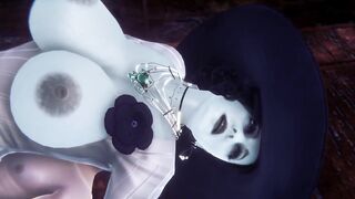 Alcina Dimitrescu spooning on top | Resident Evil Village