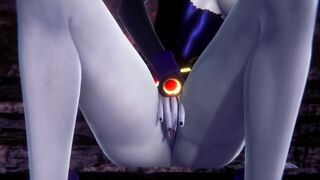 Raven fingering that pussy | Teen Titans 3D Porn