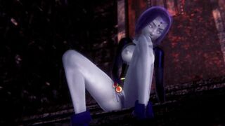 Raven fingering that pussy | Teen Titans 3D Porn